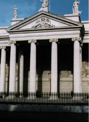 Bank of Ireland College Green, Central Portico